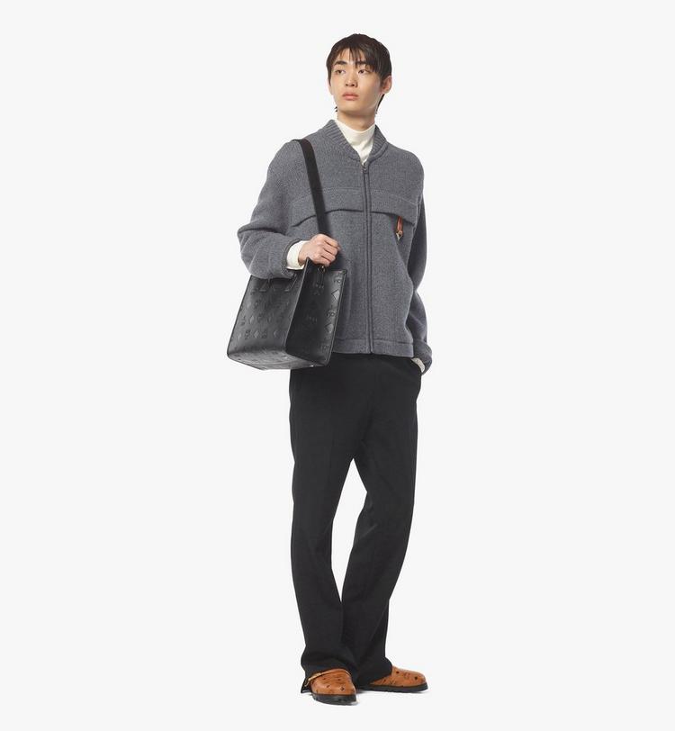 MCM München Tote In Maxi Monogram Leather