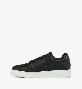 MCM Neo Terrain Lo Sneakers In Visetos Leather Mix