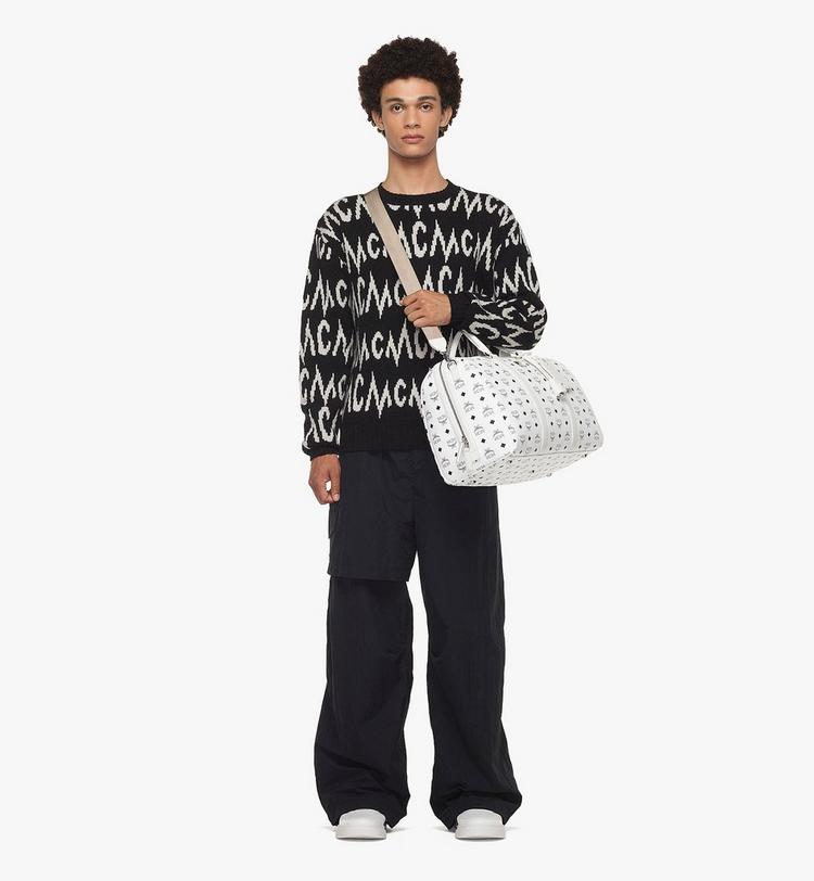 MCM Ottomar Weekender Bag In Visetos