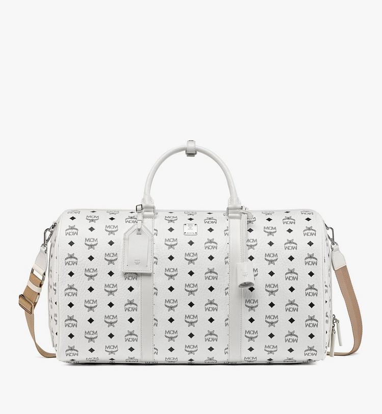 MCM Ottomar Weekender Bag in Visetos
