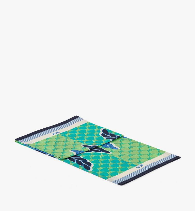 MCM Palm Monogram Bandana Scarf