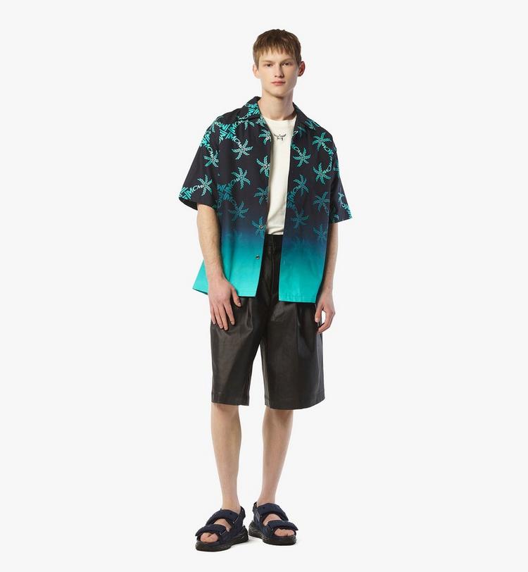MCM Palm Monogram Print Shirt