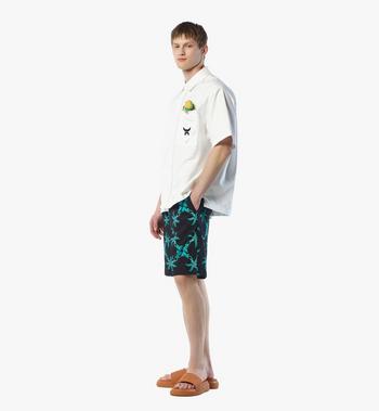 MCM Palm Monogram Print Shorts