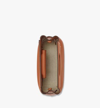 MCM Soft Diamond Tote In Embossed Leather