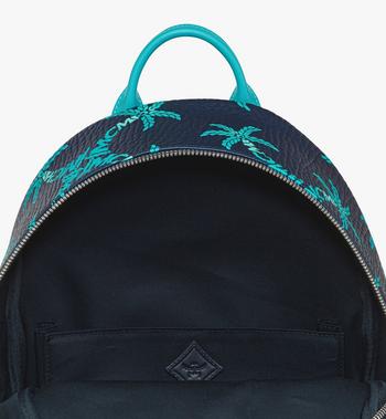 MCM Stark Backpack In Gradation Palm Canvas