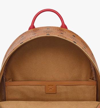 MCM Stark Side Studs Backpack In Visetos
