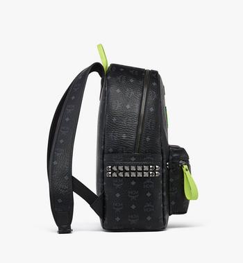MCM Stark Side Studs Backpack In Visetos