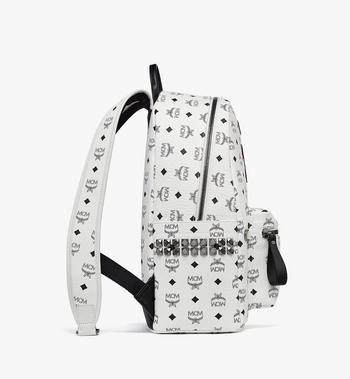 MCM Stark Side Studs Backpack In Visetos