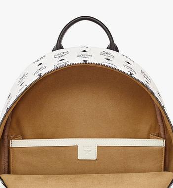 MCM Stark Side Studs Backpack In Visetos