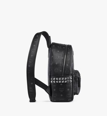 MCM Stark Side Studs Backpack In Visetos