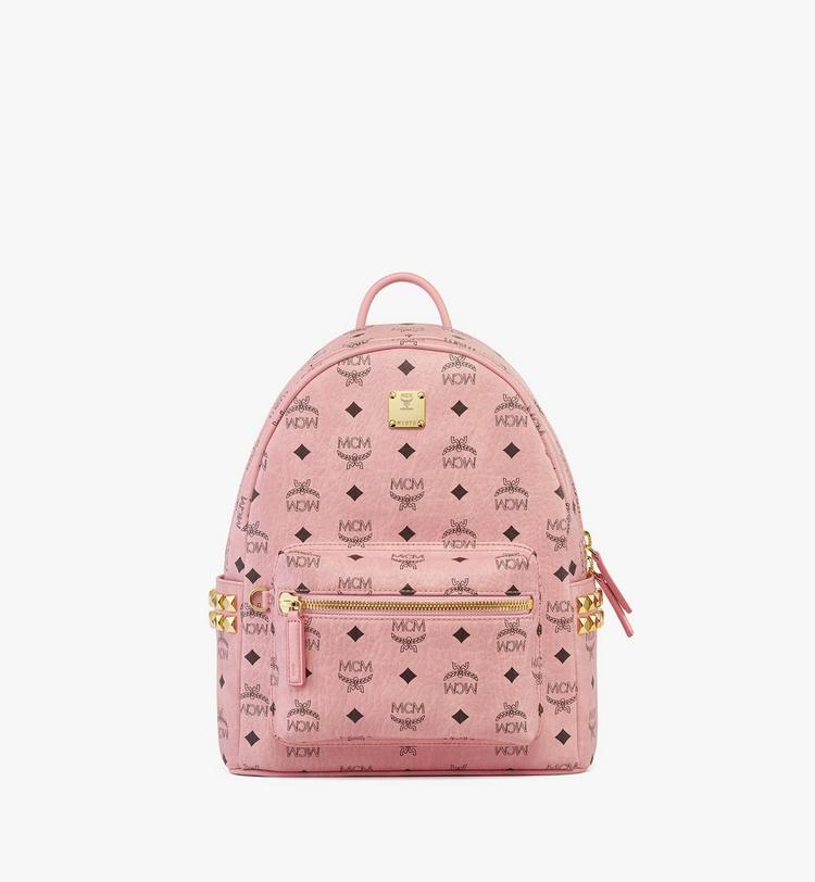 MCM Stark Side Studs Backpack in Visetos