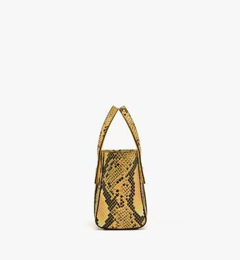 MCM Toni Top-Zip Shopper In Python Print Coronet