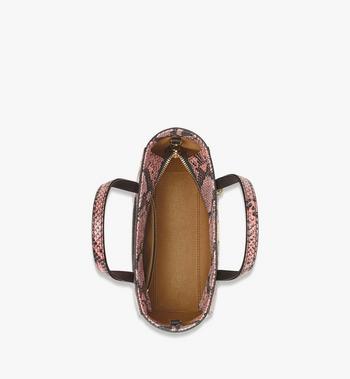 MCM Toni Top-Zip Shopper In Python Print Coronet