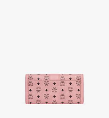 MCM Tracy Chain Wallet In Visetos