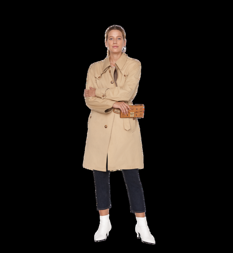 MCM Tracy Crossbody Wallet In Visetos