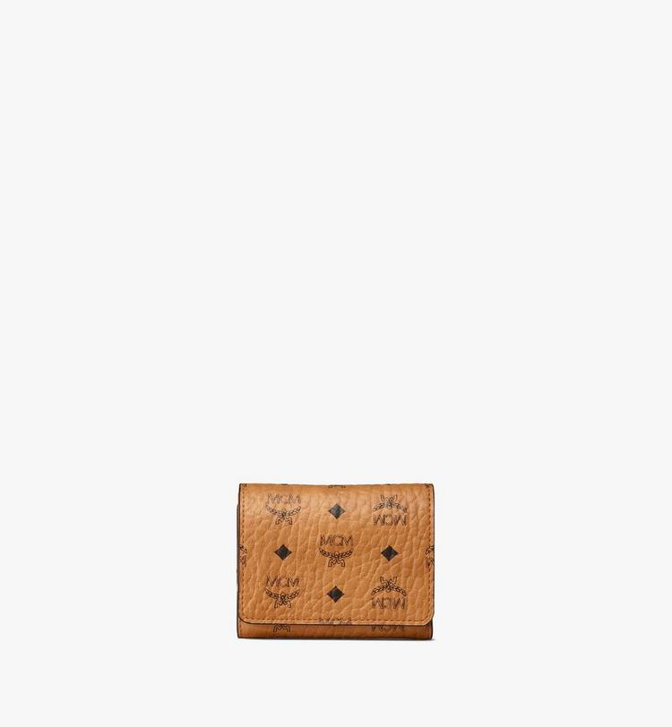 MCM Trifold Wallet in Visetos Original