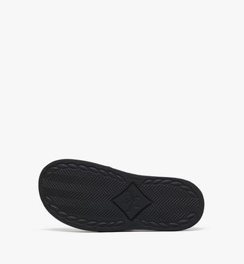 MCM Visetos Slide Sandals
