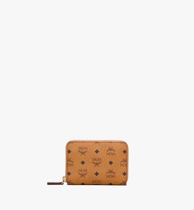 MCM Zip Wallet in Visetos