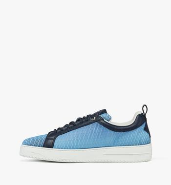 MCM Neo Terrain Lo Sneakers In Gradation Mesh And Calf Leather