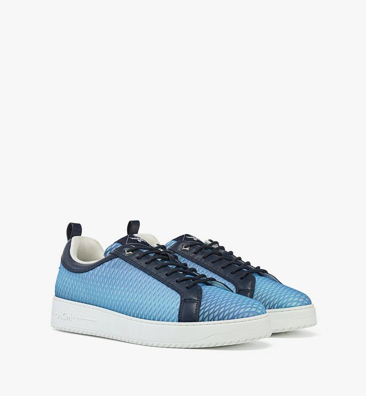 MCM Neo Terrain Lo Sneakers in Gradation Mesh and Calf Leather
