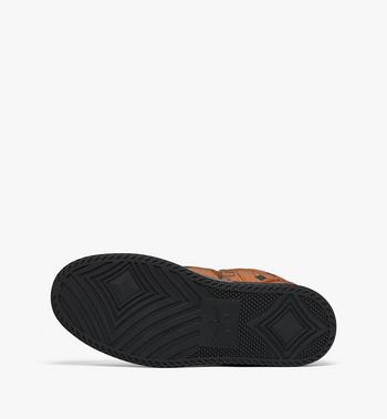 MCM Neo Terrain Lo Sneakers In Quilted Monogram Nylon