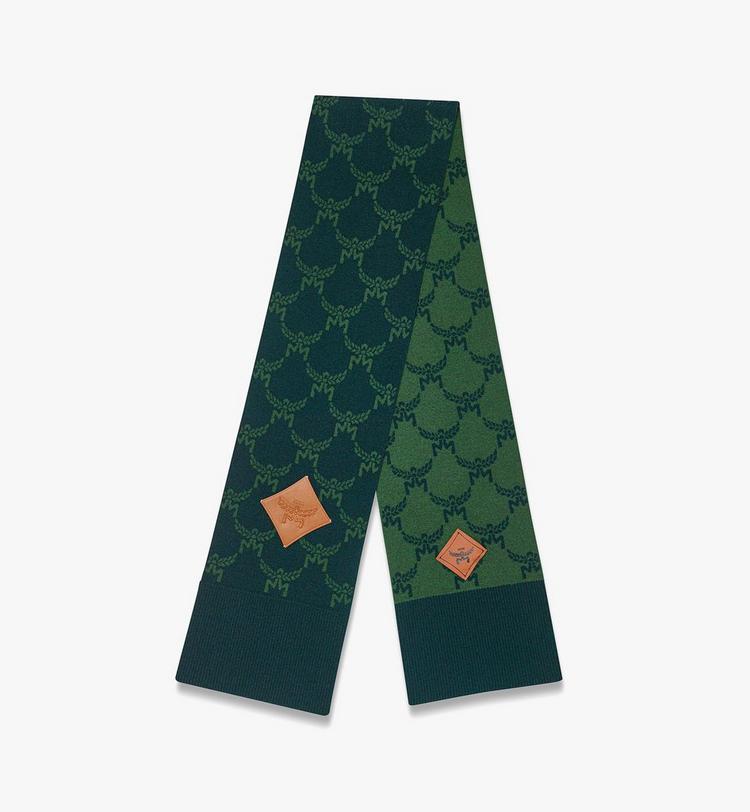 MCM Reversible Lauretos Stole In Wool And Recycled Cashmere