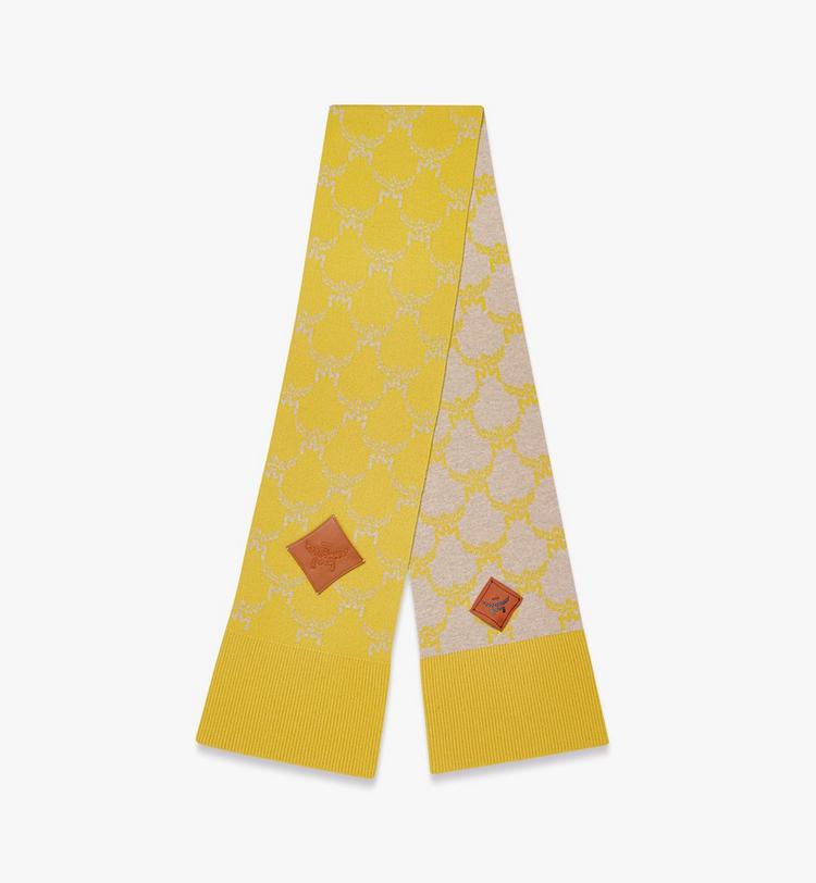 MCM Reversible Lauretos Stole in Wool and Recycled Cashmere