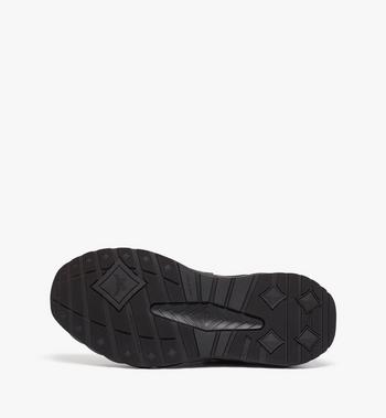 MCM Skywander Lo Sneakers In Calf Suede And Leather