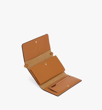 MCM Valentine’s Day Upcycling Project Chain Wallet In Visetos