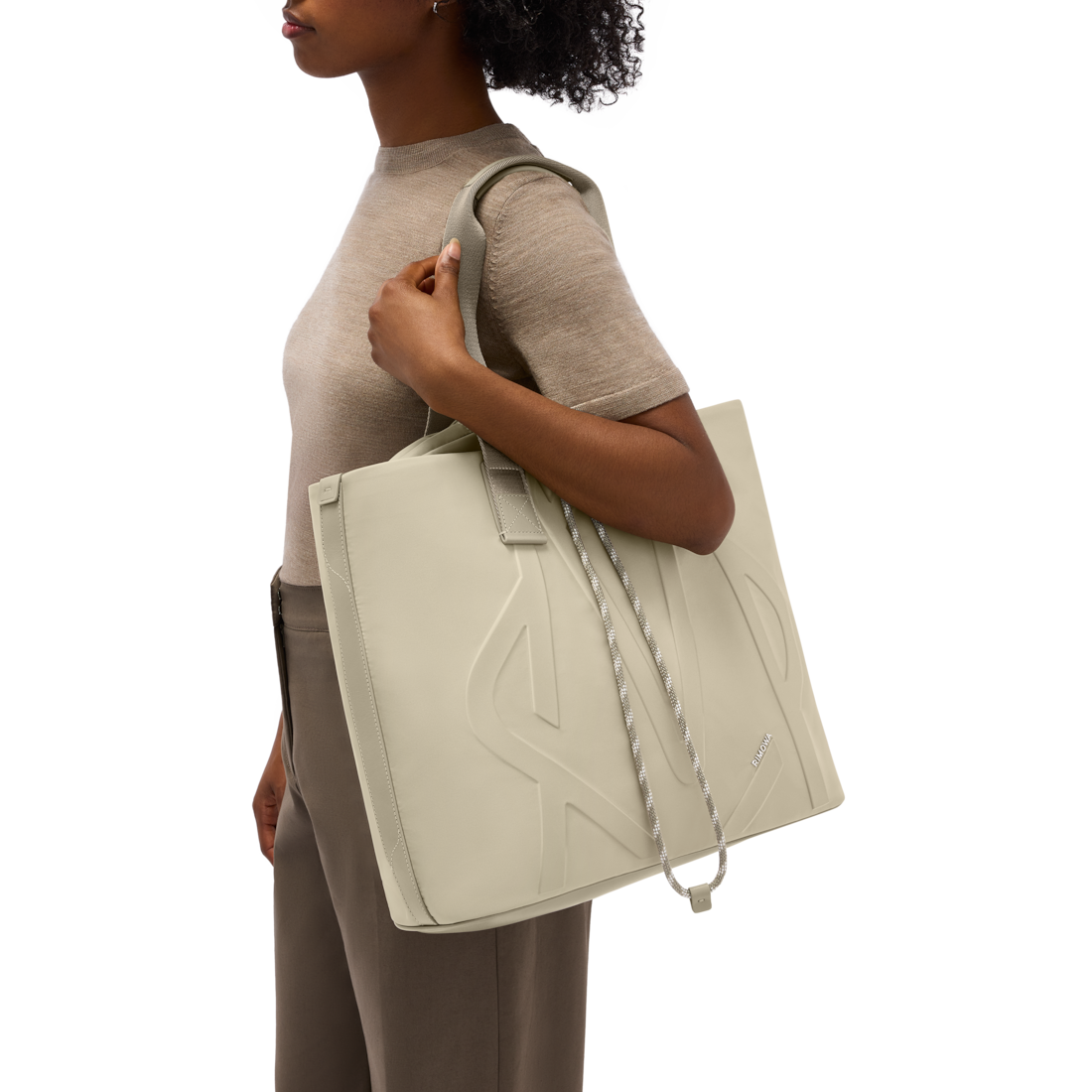 Rimowa Bolso Tote Signature Con Cierre Deslizante Y Nailon ECONYL® - Beige Sand