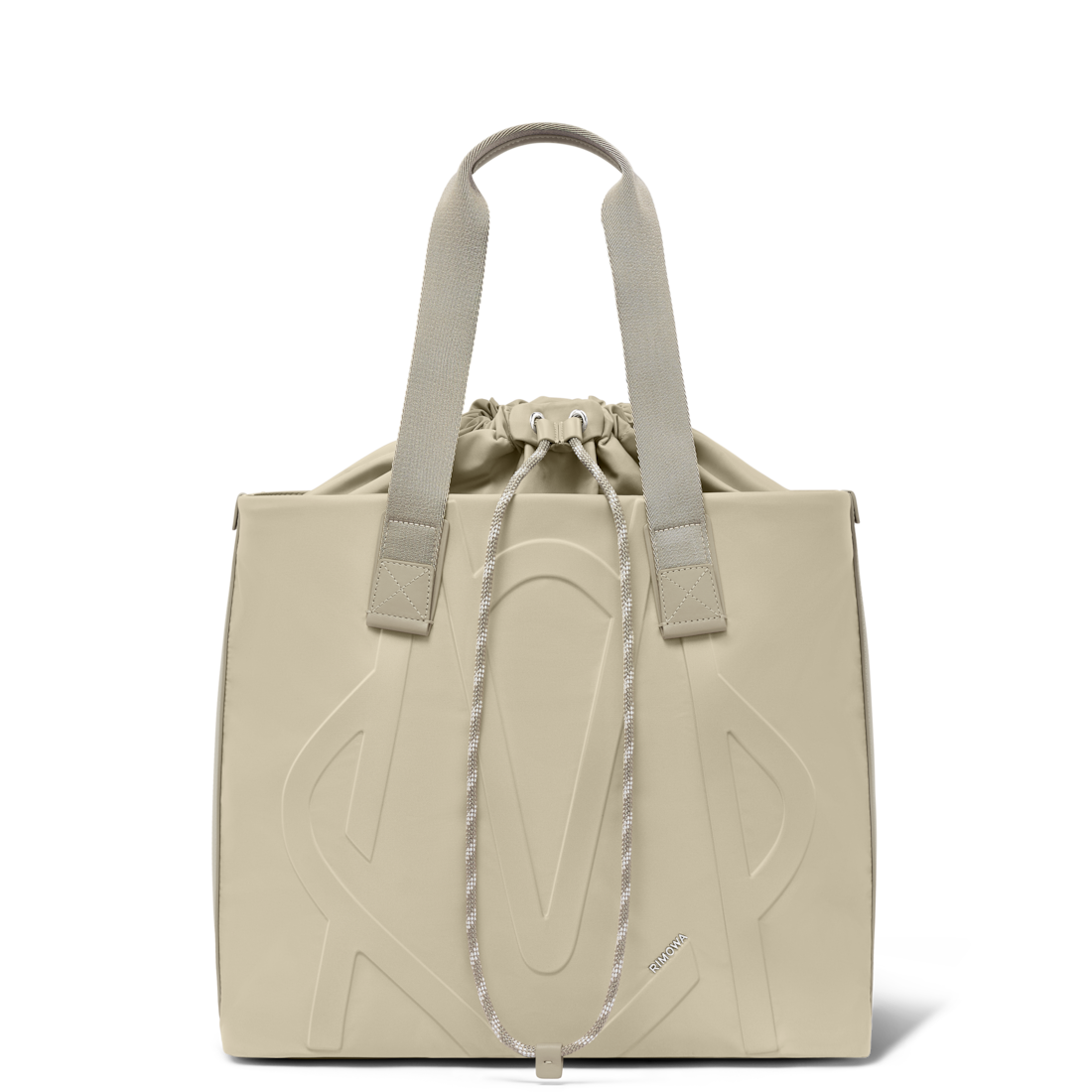 Rimowa Bolso tote Signature con cierre deslizante y nailon ECONYL® - Beige Sand