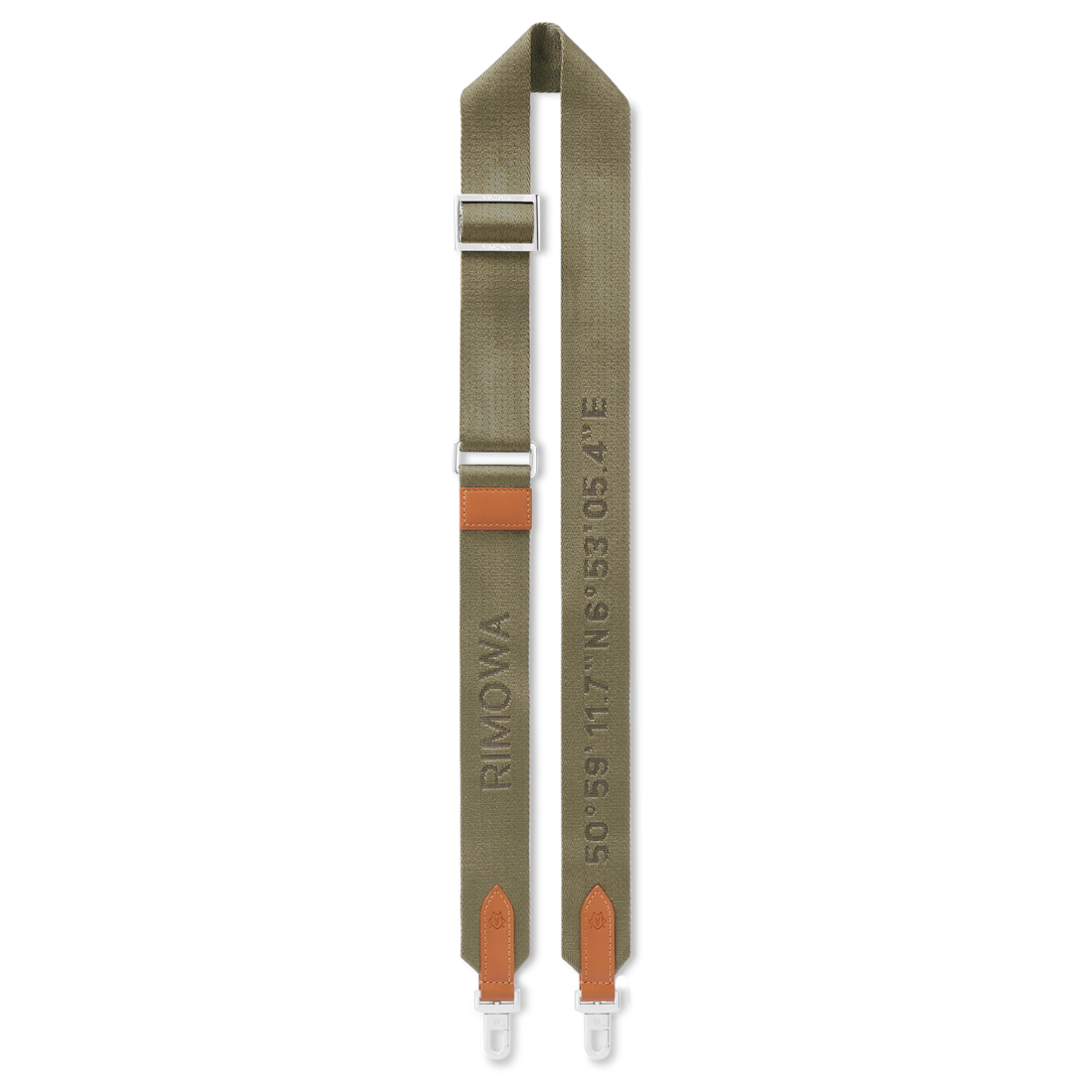 Rimowa Correa bandolera tipo cincha para bolso color verde Khaki