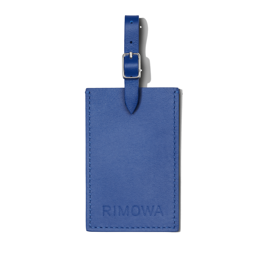 Rimowa Etiqueta De Equipaje De Cuero Personalizada Azul Océano