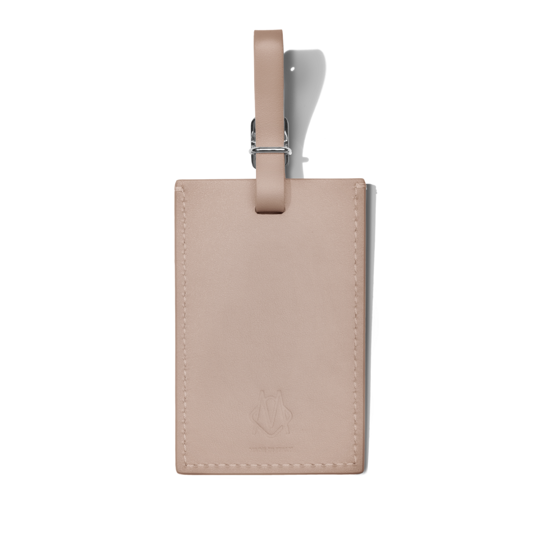 Rimowa Etiqueta De Equipaje De Cuero Personalizada Color Marrón Grisáceo