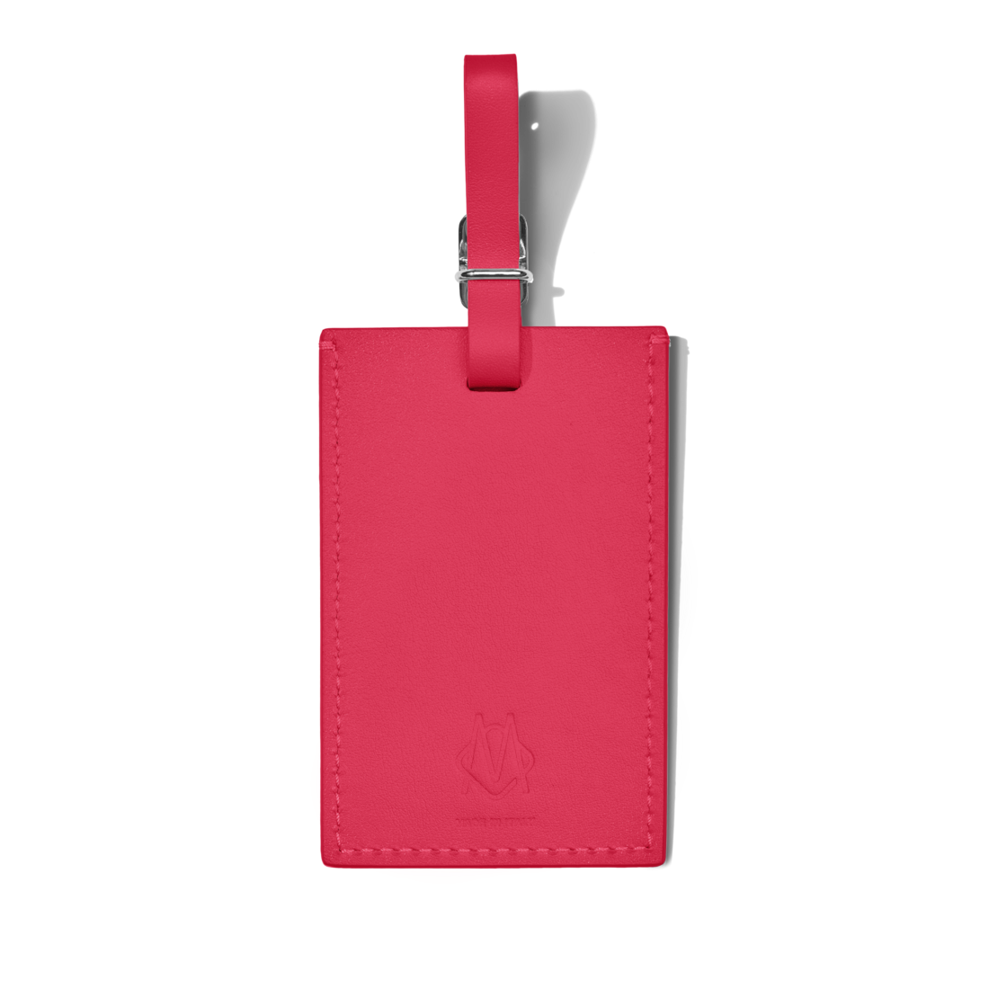 Rimowa Etiqueta De Equipaje De Cuero Personalizada Color Rosa Orquídea