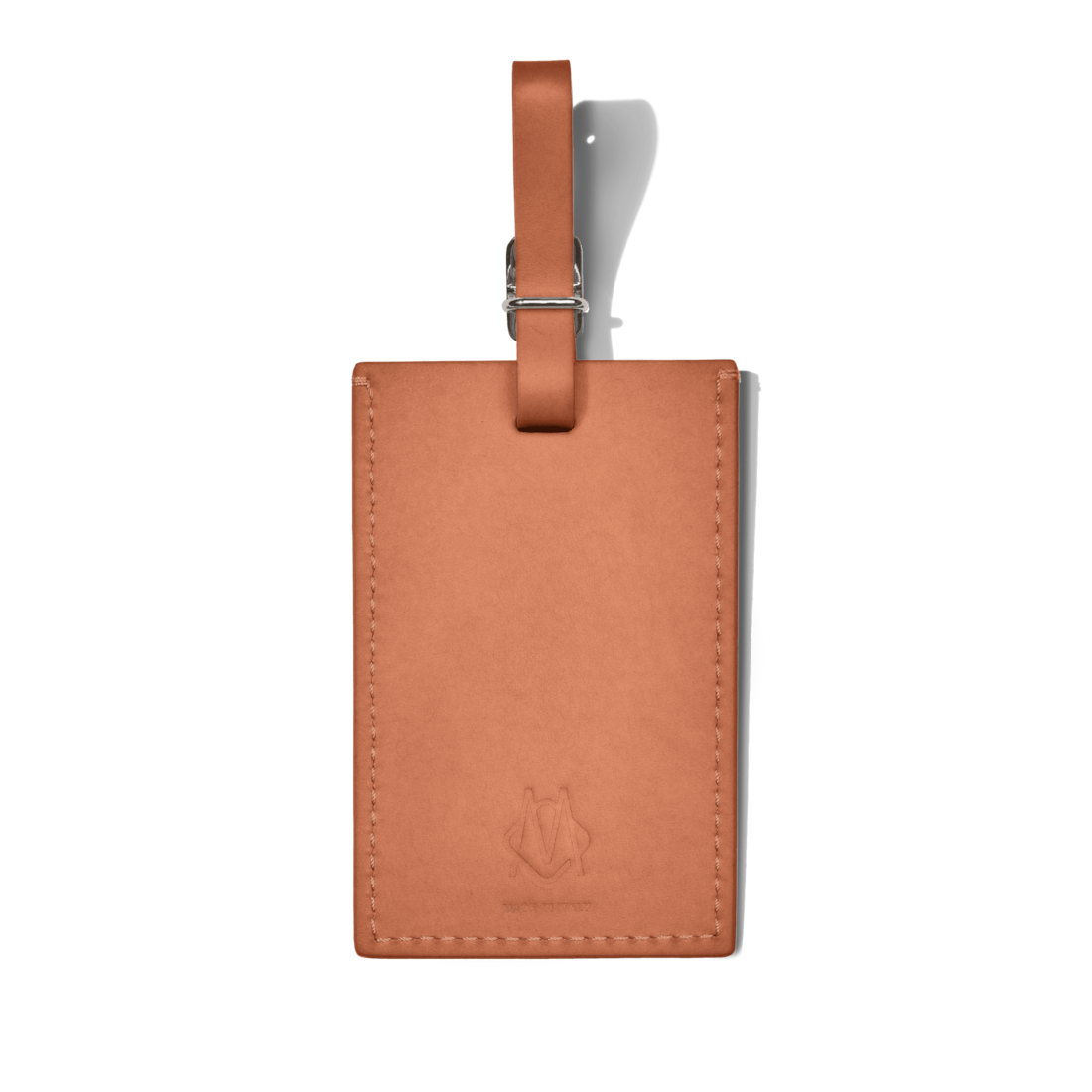 Rimowa Etiqueta De Equipaje De Cuero Personalizada Marrón Cognac