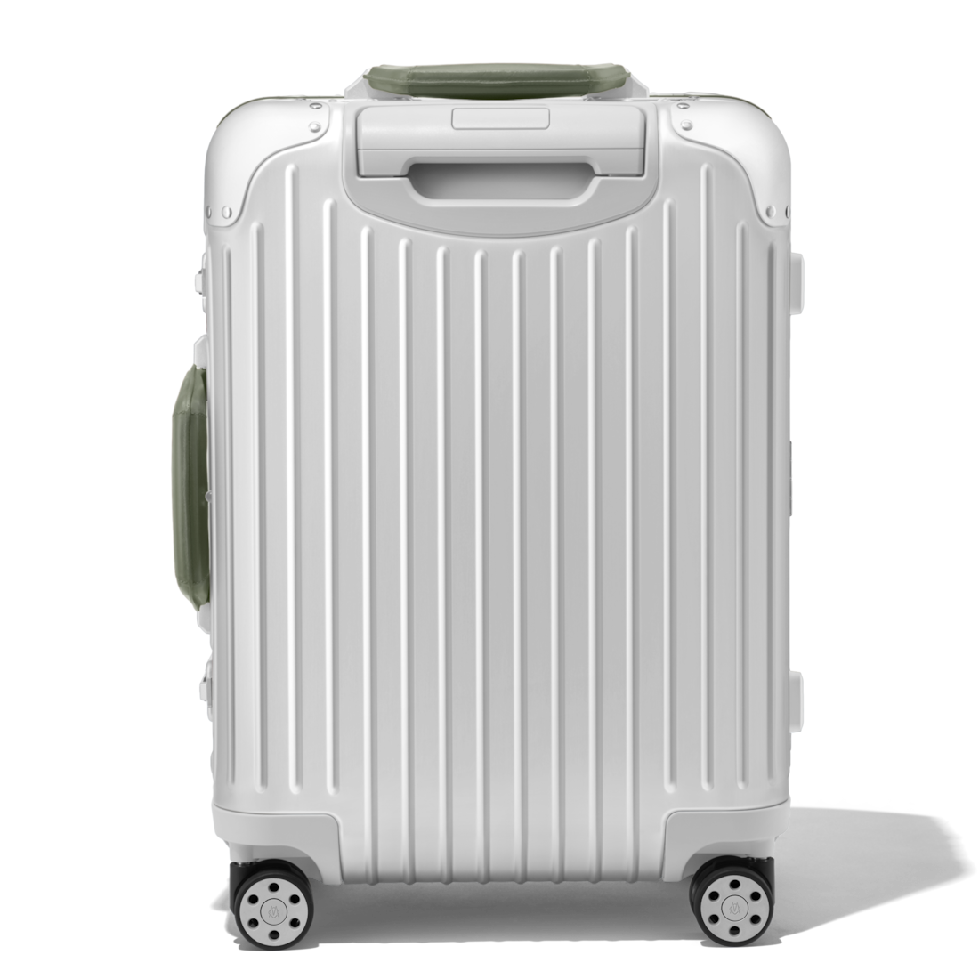 Rimowa Maleta Original Cabin Twist Color Plata Y Verde Olive
