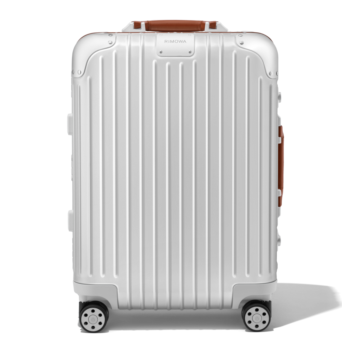 Rimowa Maleta Original Cabin Twist en plata y marrón