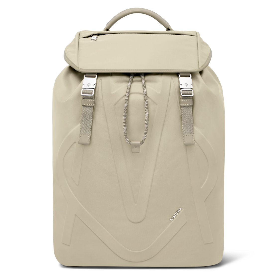 Rimowa Mochila con solapa Signature de nailon ECONYL® - Beige Sand