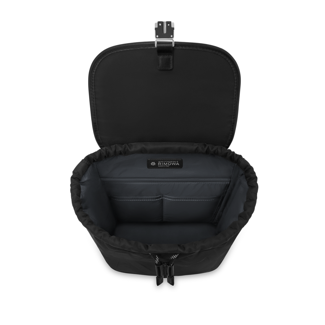 Rimowa Mochila De Nailon ECONYL® Con Solapa Signature - NEGRA