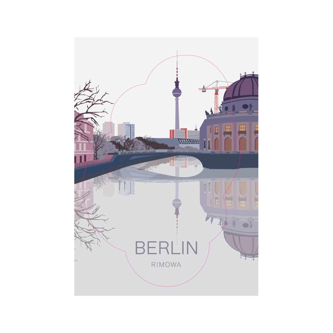 Rimowa PERSONALIZACIÓN - PEGATINAS DE CIUDADES Berlín