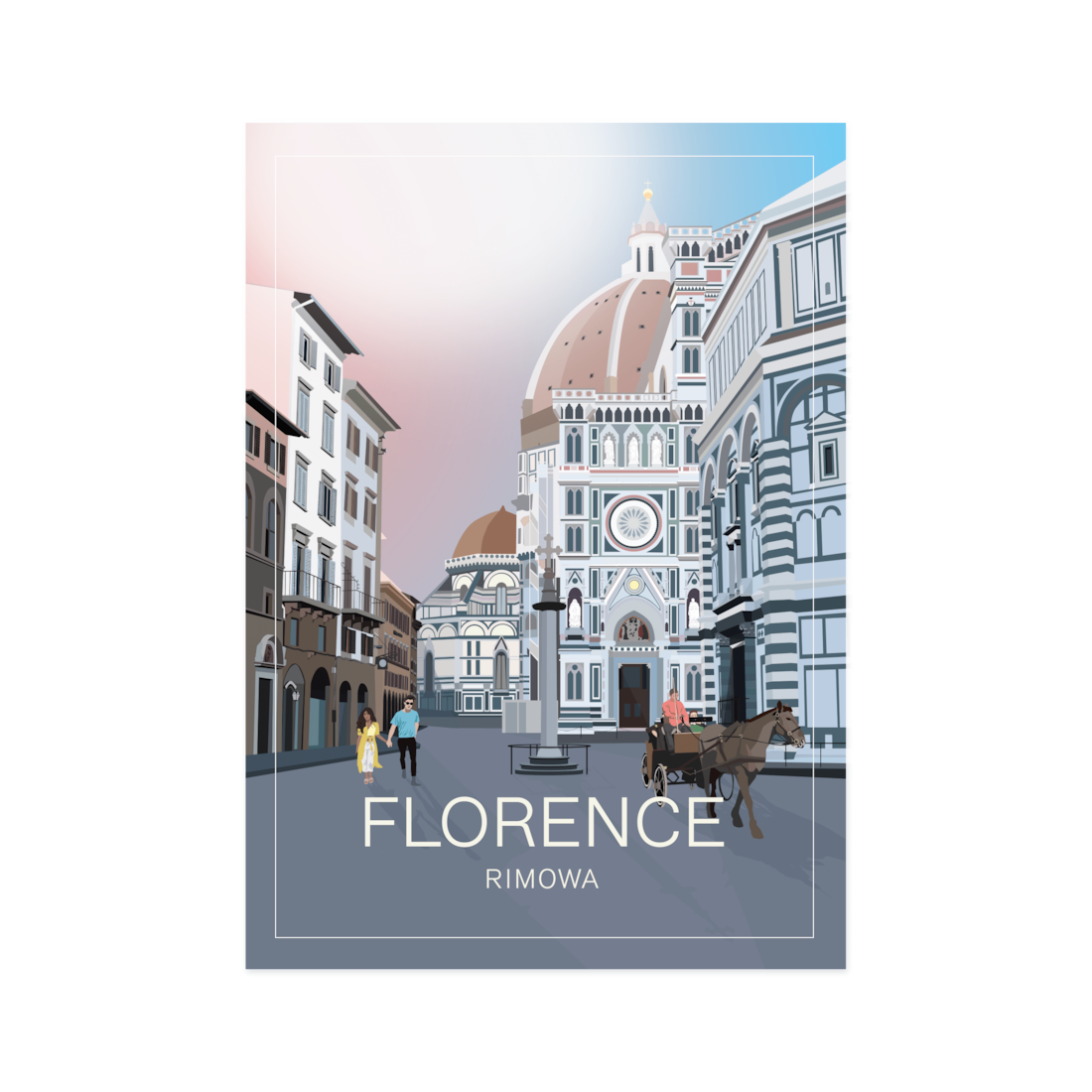Rimowa PERSONALIZACIÓN - PEGATINAS DE CIUDADES Florencia