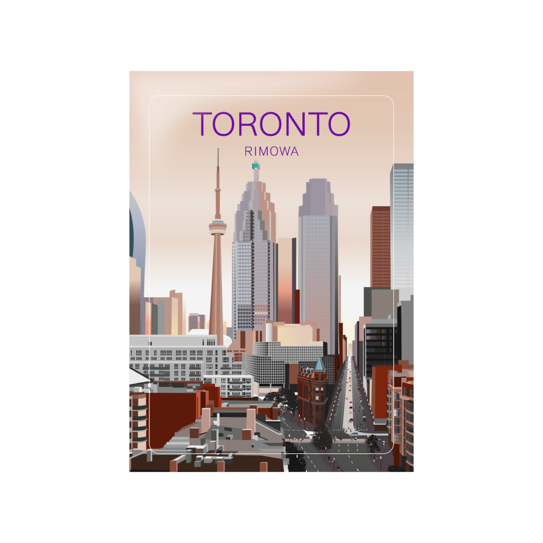 Rimowa PERSONALIZACIÓN - PEGATINAS DE CIUDADES Toronto