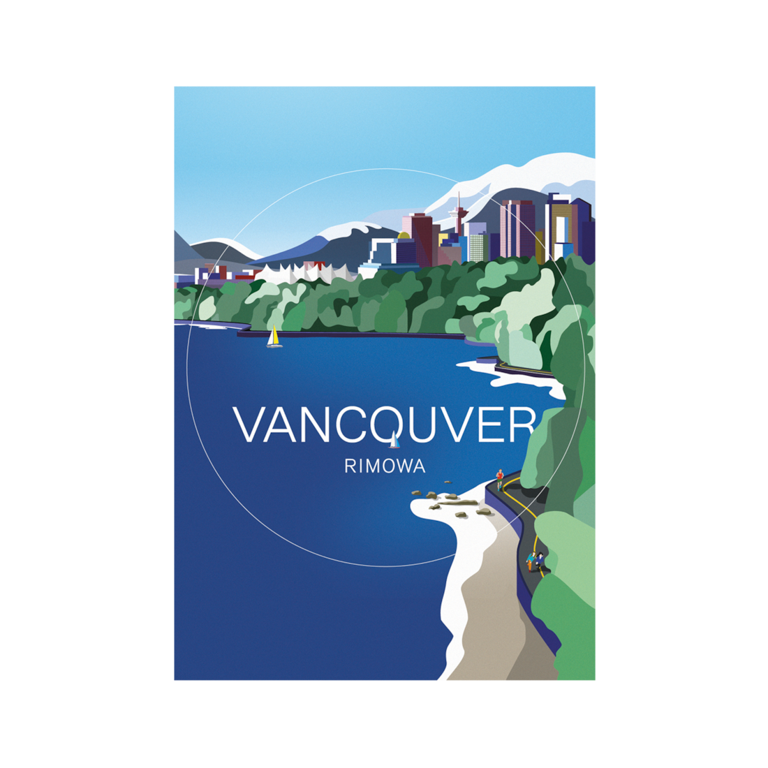 Rimowa PERSONALIZACIÓN - PEGATINAS DE CIUDADES Vancouver