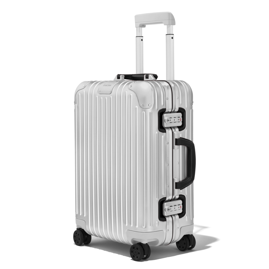 Rimowa Original Cabin Twist En Plata Y Negro