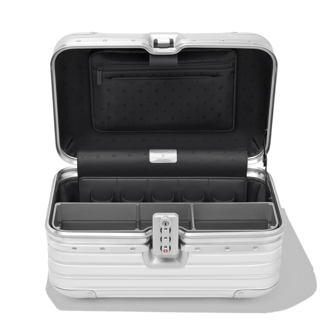 Rimowa Vanity Case De Aluminio Plateado