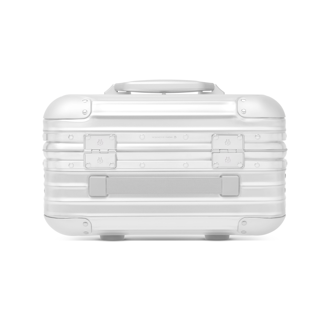 Rimowa Vanity Case De Aluminio Plateado