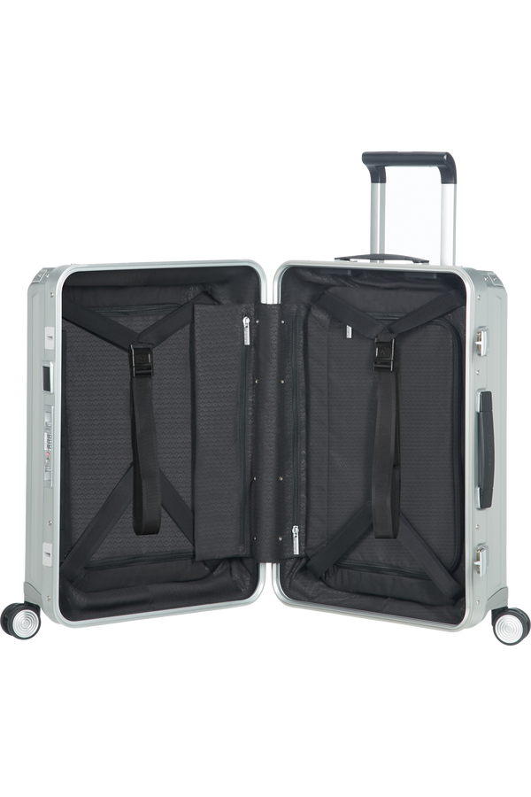 Samsonite Lite-Box Alu Maleta Spinner (4 Ruedas) 55cm