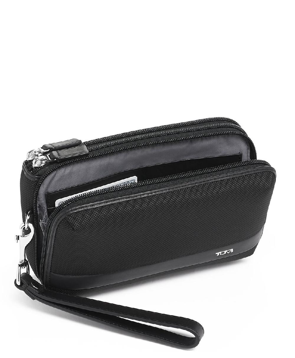 Tumi Alpha Cartera Con Triple Cremallera
