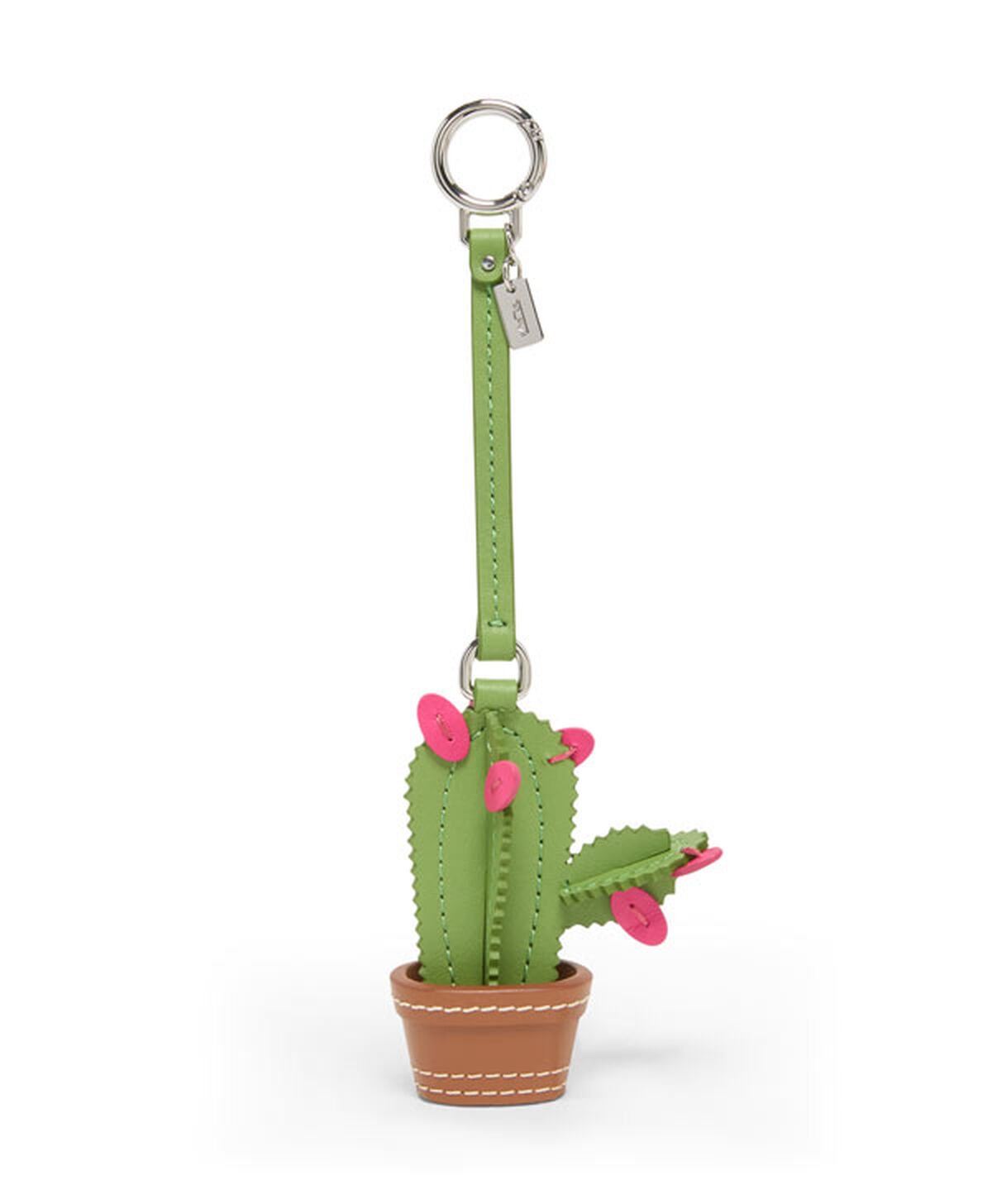 Tumi Key Fobs Apple Cactus Charm Para Bolso